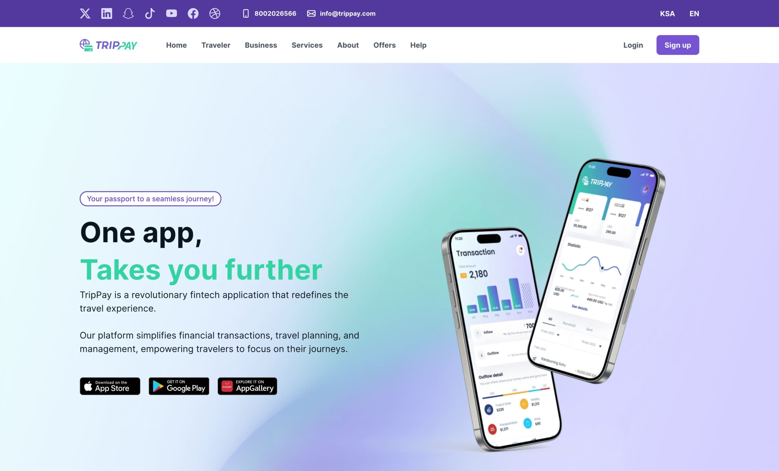Home page